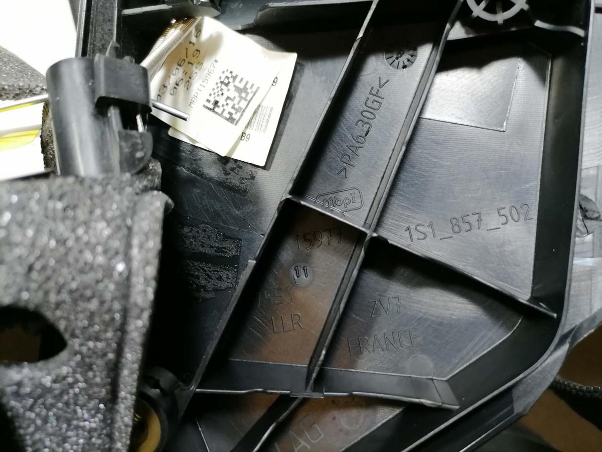 Skoda Citigo original Au&szlig;enspiegel rechts manuell verstellbar Bj.2016